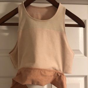 Outdoor Voices Slashback Crop Top